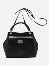 Bolsa Satchel Couro Preta