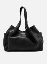 Bolsa Tote Couro Preta