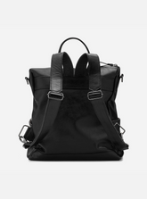 Mochila em Couro Nova Iorque Preta