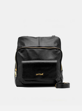 Mochila em Couro Athenas Preta