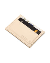 Porta Cartão em Couro Nude