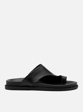 Papete em Couro Preta Dedeira