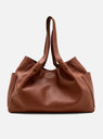 Bolsa Tote Couro Marrom
