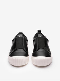 Kit Tênis Olivia | Tênis Slip On Preto + Tênis com Cadarço Branco