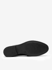 Mocassim em Couro Clássico Preto