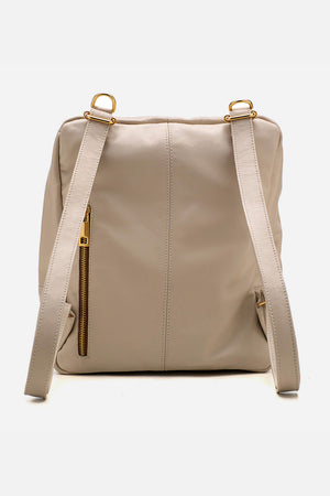 Mochila em Couro Athenas Off White