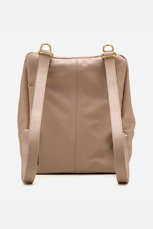 Mochila em Couro Athenas Nude