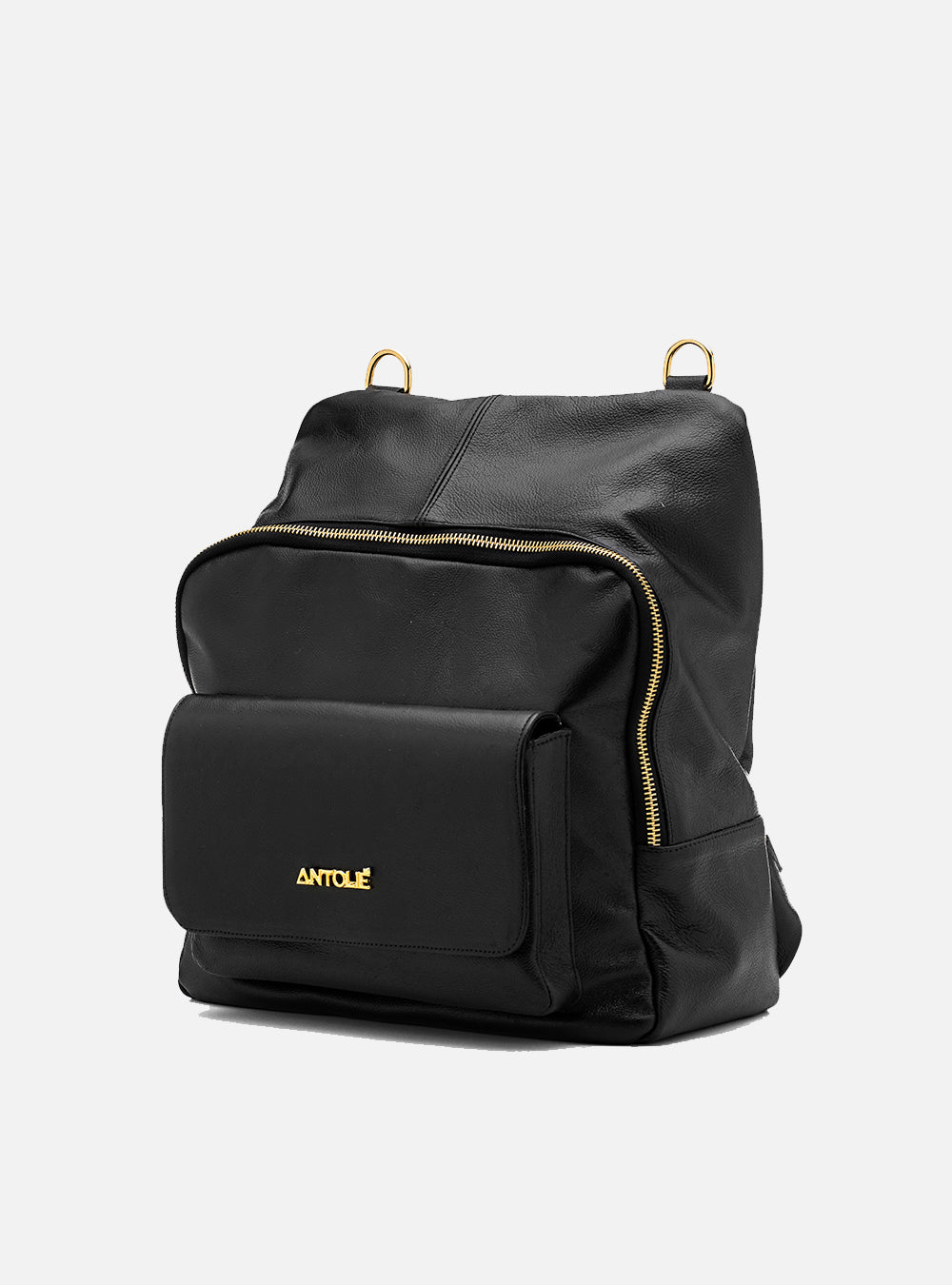 Mochila em Couro Athenas Preta