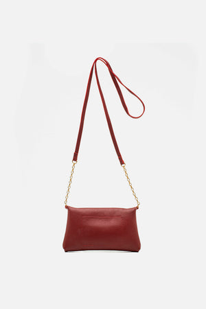 Bolsa em Couro Floater Bag Vermelha