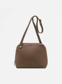 Bolsa Tóquio em Couro Cinza