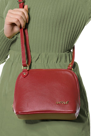 Bolsa em Couro Tóquio Vermelho
