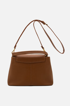 Bolsa em Couro Tote Caramelo