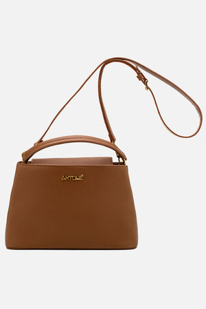 Bolsa em Couro Tote Caramelo