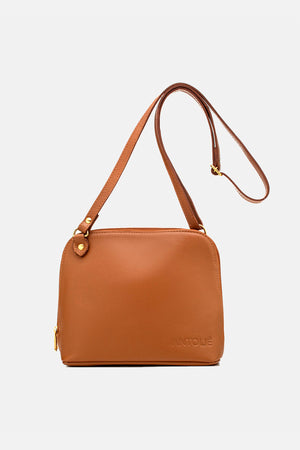 Bolsa em Couro Tóquio Caramelo