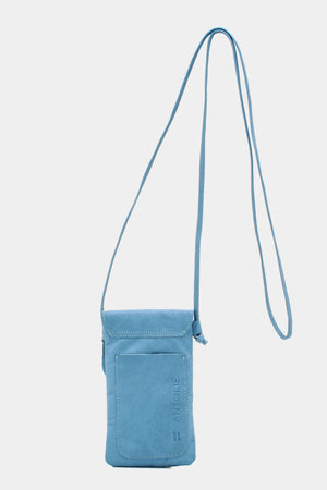 Mini Bolsa em Couro Porta Celular Capri Brisa