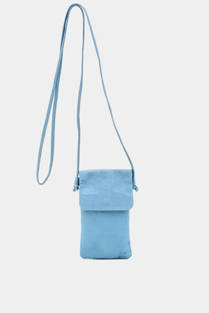 Mini Bolsa em Couro Porta Celular Capri Brisa