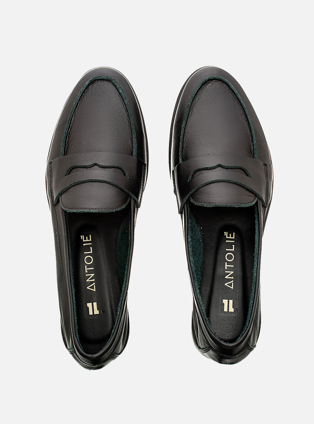 Mocassim em Couro Clássico Preto