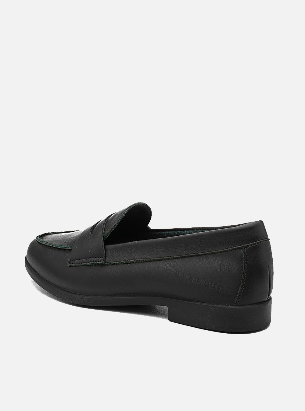 Mocassim em Couro Clássico Preto