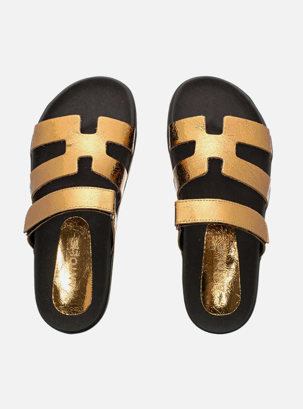 Papete em Couro H Clara Dourado