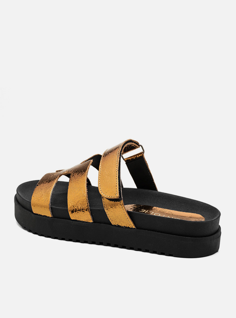 Papete em Couro H Clara Dourado