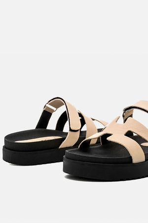 Papete em Couro H Clara Off White