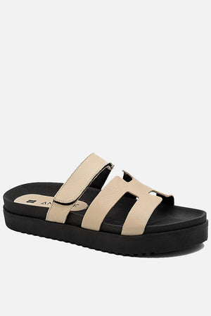 Papete em Couro H Clara Off White