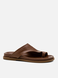 Papete em Couro Marrom Dedeira