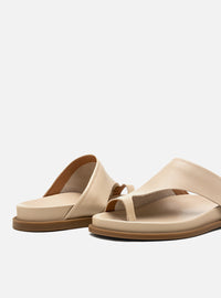 Papete em Couro Off White Dedeira