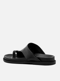 Papete em Couro Preta Dedeira