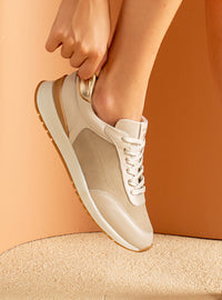 Tênis em Couro Contrast Snow Sport